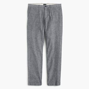 J Crew 770 Straight Fit Stretch Chambray Pants
